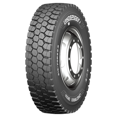 Landspider 315/80R22,5 154/151M (157/154L) Longtraxx DR330 TL 20PR ТАИЛАНД