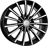 K&K Акцент 5,5x14 4*100 Et:43 Dia:60,1 Дарк платинум